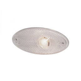 Farolim Lateral Branco Oval...