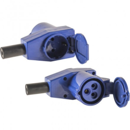 Adaptador Azul - P17   SCHUKO