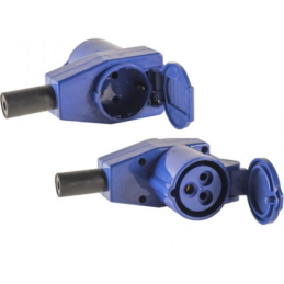 Adaptador Azul - P17   SCHUKO