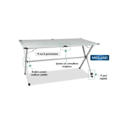 Mesa de Dobrar para 6 pessoas