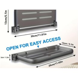 Prateleira Dobrável em...