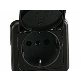 Tomada de 220v AC Castanha