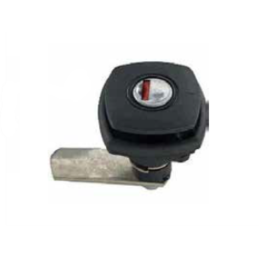 Fechadura Quadrada Preta...